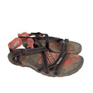 Merrell Size 9 Cocoa Coral Sandspur Rose Sports Sandals Trail Beach Strappy